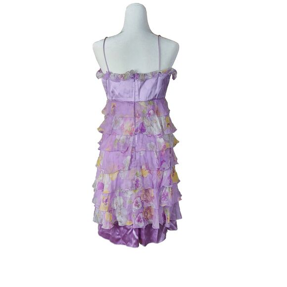 Valentino Collection Prêt-à-Porter SS07 Silk Tiered Mini Dress - Picture 5 of 17